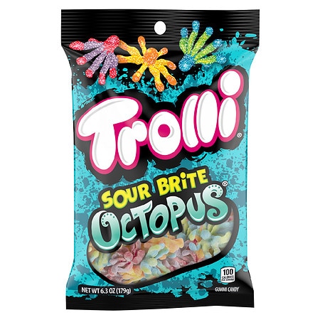 trolli gummy octopus