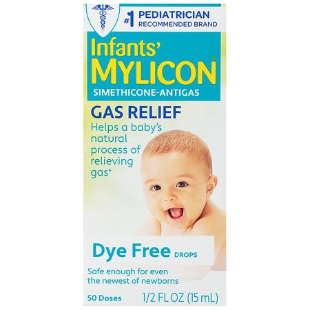 Mylicon Infant Gas Relief Drops Dye Free