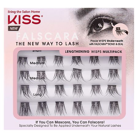 Kiss Falscara Eyelash - Wisp Multipack  01