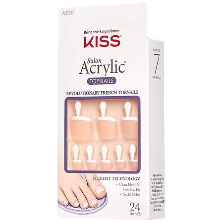 Kiss Salon Acrylic Toenail Walk Away