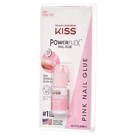 Kiss Powerflex Pink Nail Glue