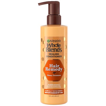Garnier Whole Blends Sulfate Free Remedy Honey Treasures Conditioner for Dry Hair