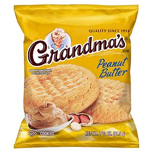 Image of Grandma's Cookies Peanut Butter - 2.88 oz