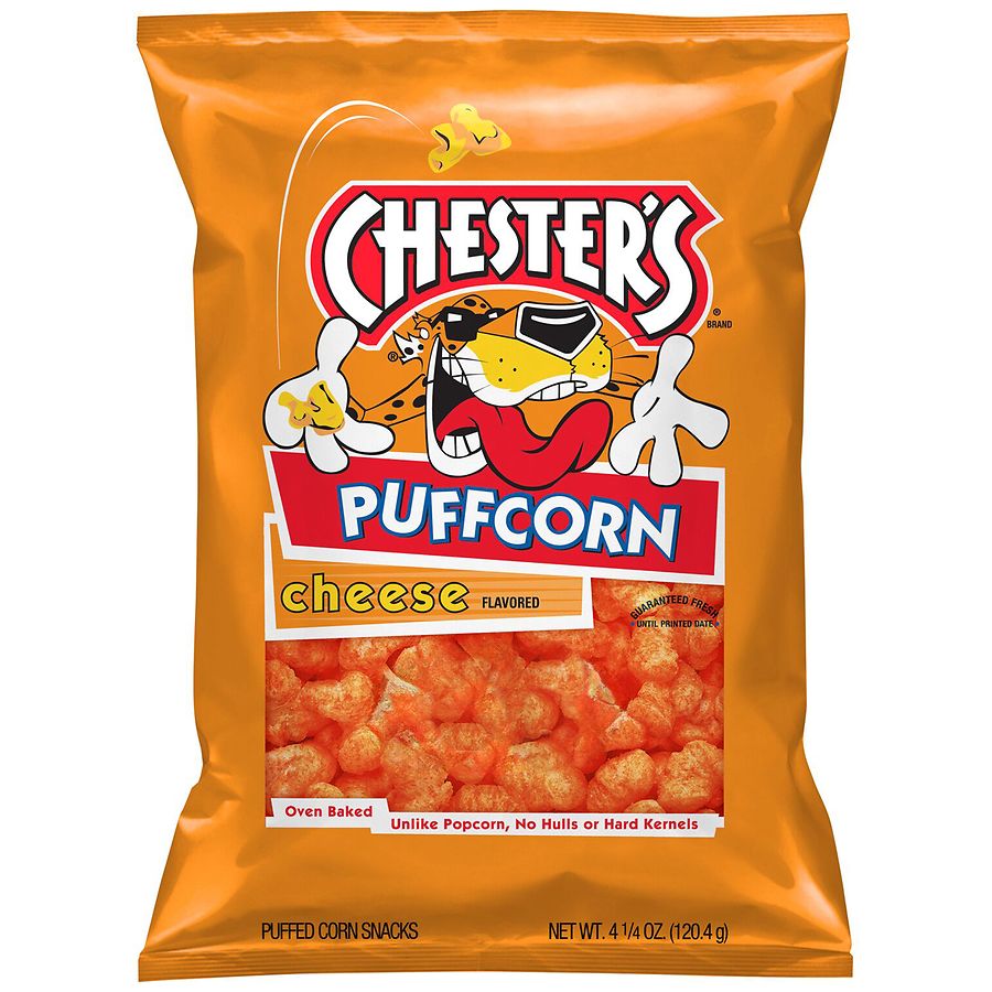 Chester's Corn Snacks, Flamin' Hot Flavored, Fries - 12 oz