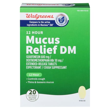 Walgreens Mucus Relief DM Tablets