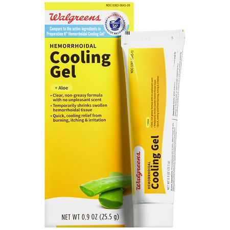 Walgreens Hemorrhoidal Cooling Gel