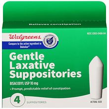 Walgreens Glycerin Adult Suppositories Adult