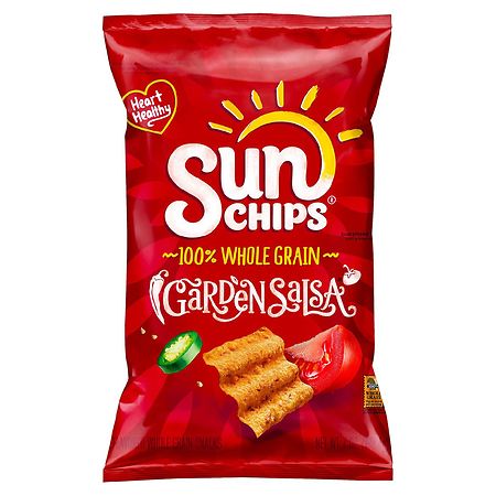 Sun Chips Whole Grain Snacks Garden Salsa