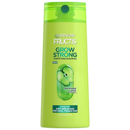 Garnier Fructis Grow Strong Fortifying Shampoo for Weak, Fragile Hair