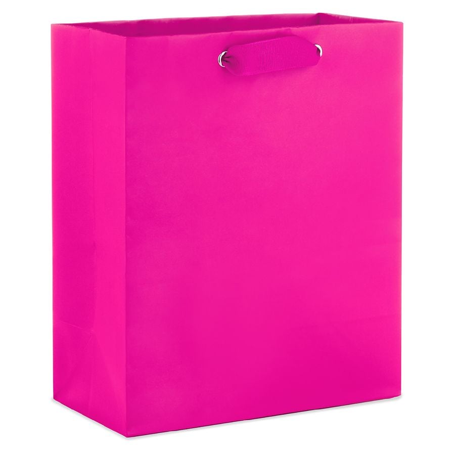 Hallmark Hot Pink Medium Gift Bag Walgreens