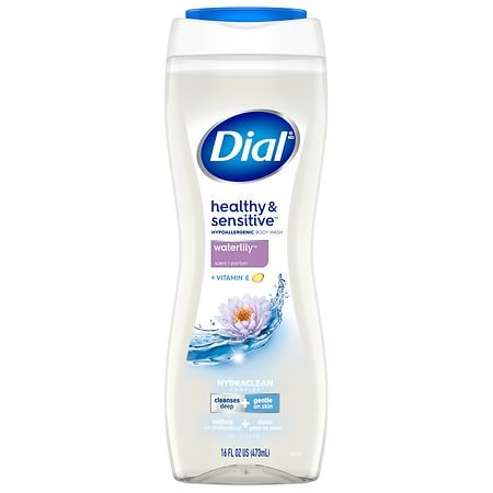 Dial Clean + Gentle Hypoallergenic Body Wash Waterlily