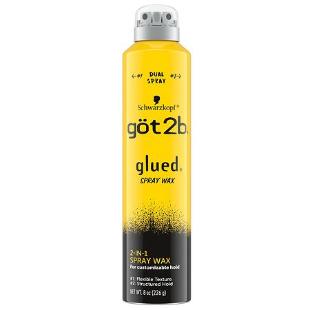 Got2b Glued Spray Wax with 2-in-1 Dual Spray Nozzle | Walgreens