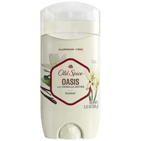 Old Spice Aluminum Free Deodorant Solid Oasis with Vanilla