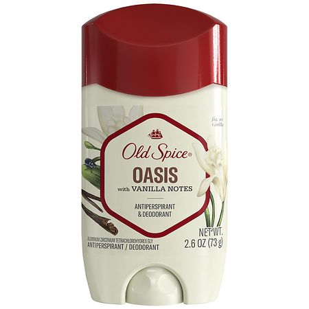 Old Spice Invisible Solid Antiperspirant Deodorant Oasis with Vanilla