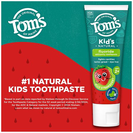 Tom's of Maine Fluoride Natural Toothpaste