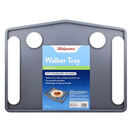 Walgreens Walker Tray Gray
