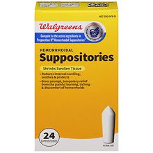 Walgreens Glycerin Adult Suppositories Adult