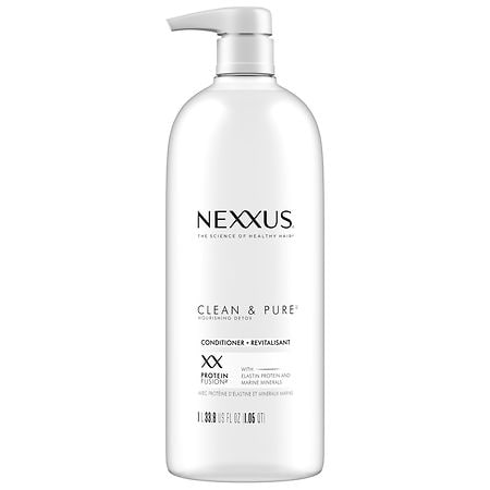 Nexxus Shampoo, Clean & Pure, Nourishing Detox 13.5 Fl Oz, Shampoo &  Conditioner