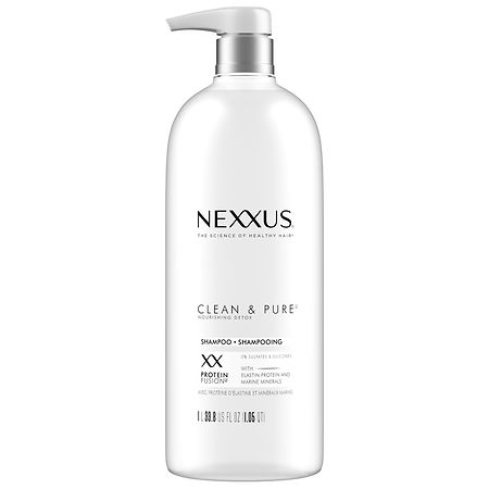 Nexxus Clean & Pure Clarifying Shampoo in 2023  Pure shampoo, Paraben free  products, Pure products