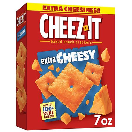 Cheez-It Cheese Crackers Extra Cheesy