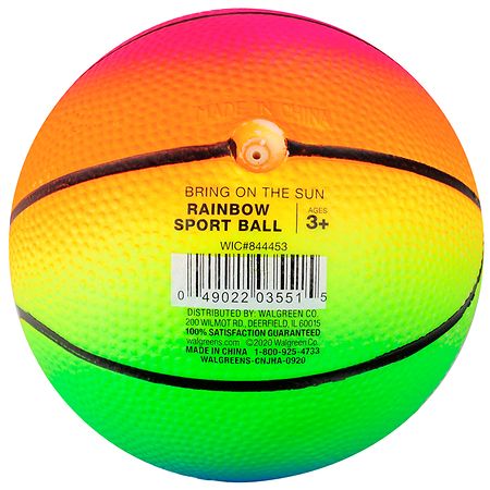 Walgreens Rainbow Basketball