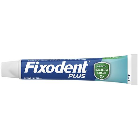 Fixodent Plus Precision Hold & Seal Breath Bacteria Guard Denture Adhesive  Cream