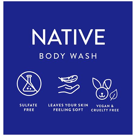 Native Body Wash Powder and Cotton