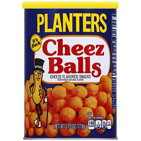 Planters Cheez Balls Cheese Flavored Snack