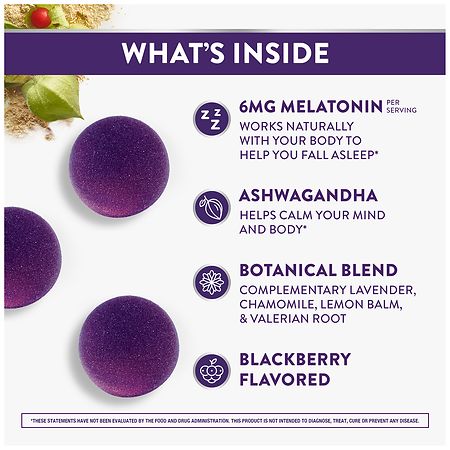 PURE Zzzs Triple Action Sleep Aid Gummies, with Ashwagandha