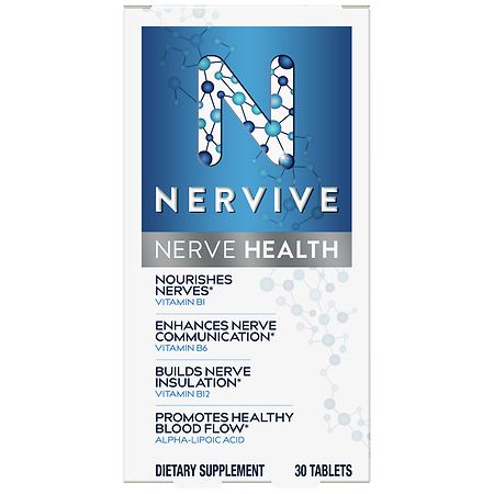 Nervive Nerve Health, Alpha Lipoic Acid, Vitamin B12, B6, B1