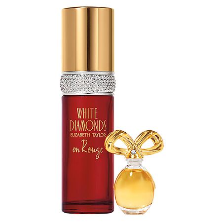 Transparant attribuut tarwe Elizabeth Taylor White Diamonds En Rouge En Rouge Eau De Toilette Spray +  Mini Parfum Replica Floral | Walgreens