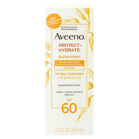 Aveeno Protect + Hydrate Face Sunscreen Lotion With SPF 60