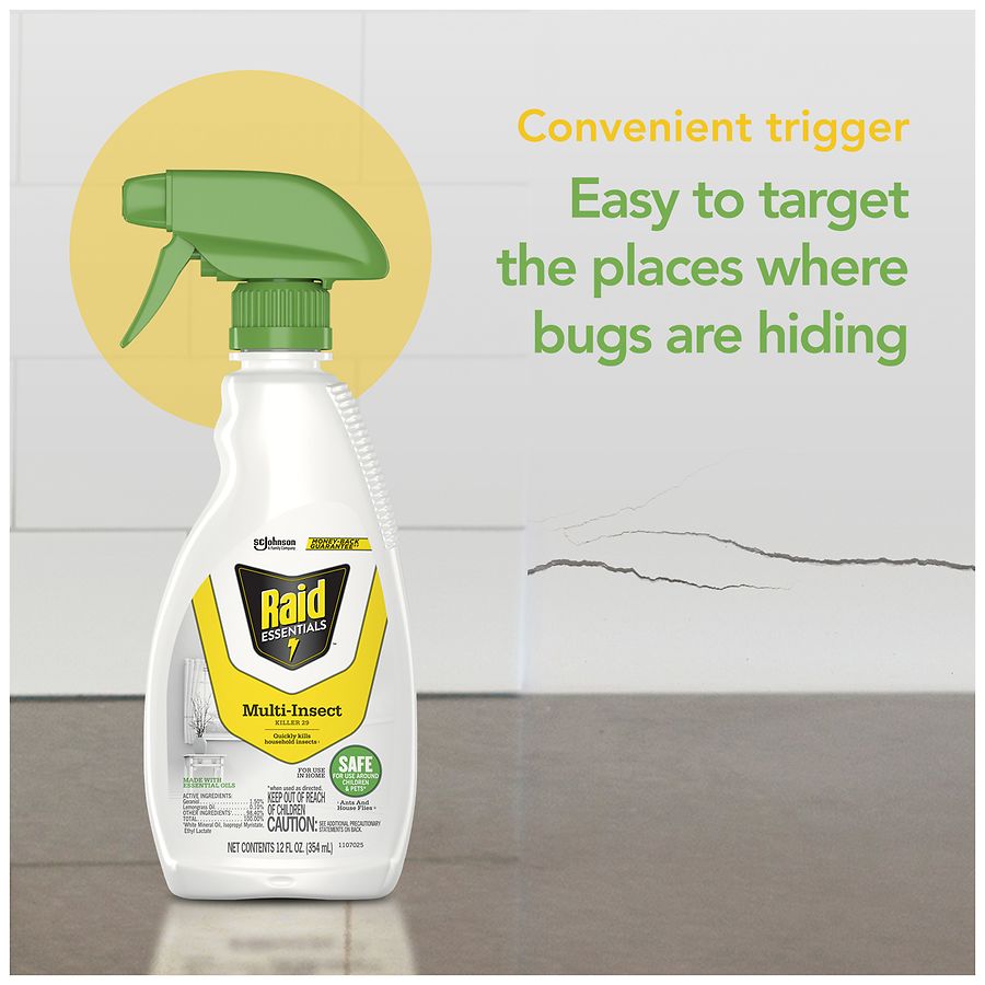 Raid Insect Killer Essential Oil