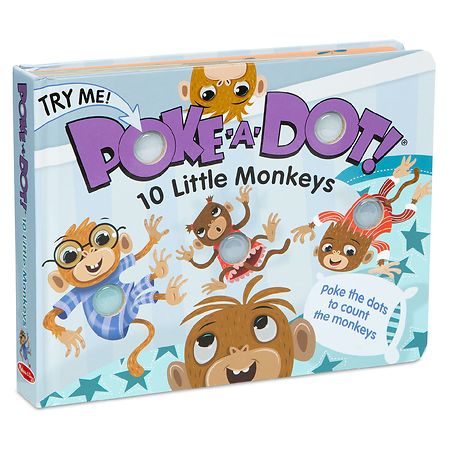 Melissa & Doug Poke-A-Dot: 10 Little Monkeys