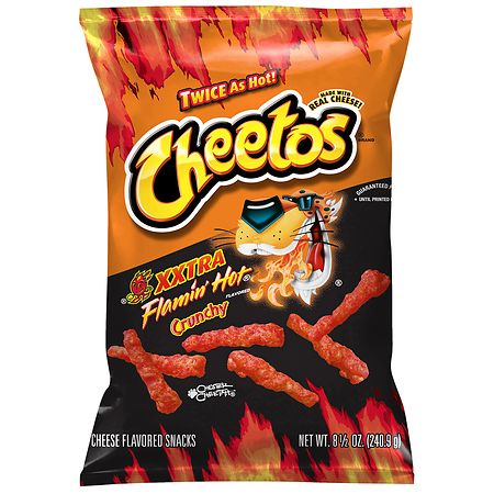  Cheetos Jumbo Puffs Flamin' Hot, 8.5 oz