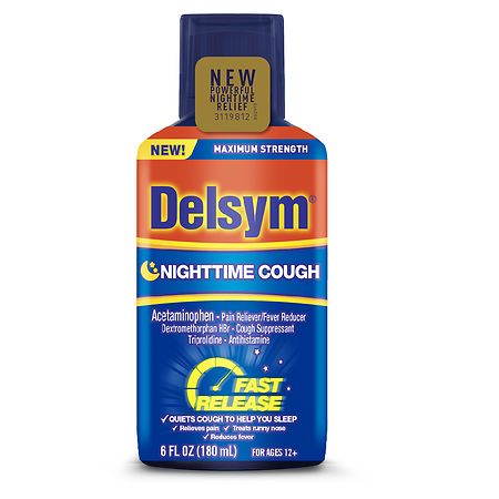 Delsym Nighttime Cough Fast Relief