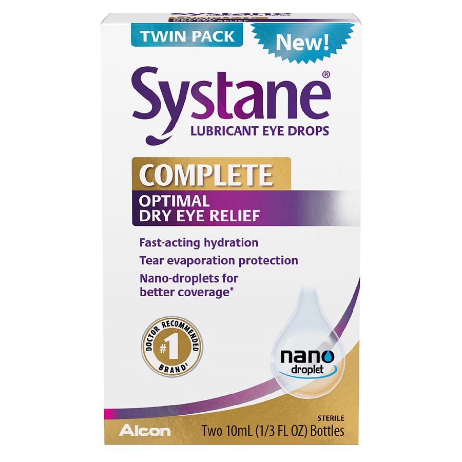Systane Complete Lubricant Eye Drops Walgreens