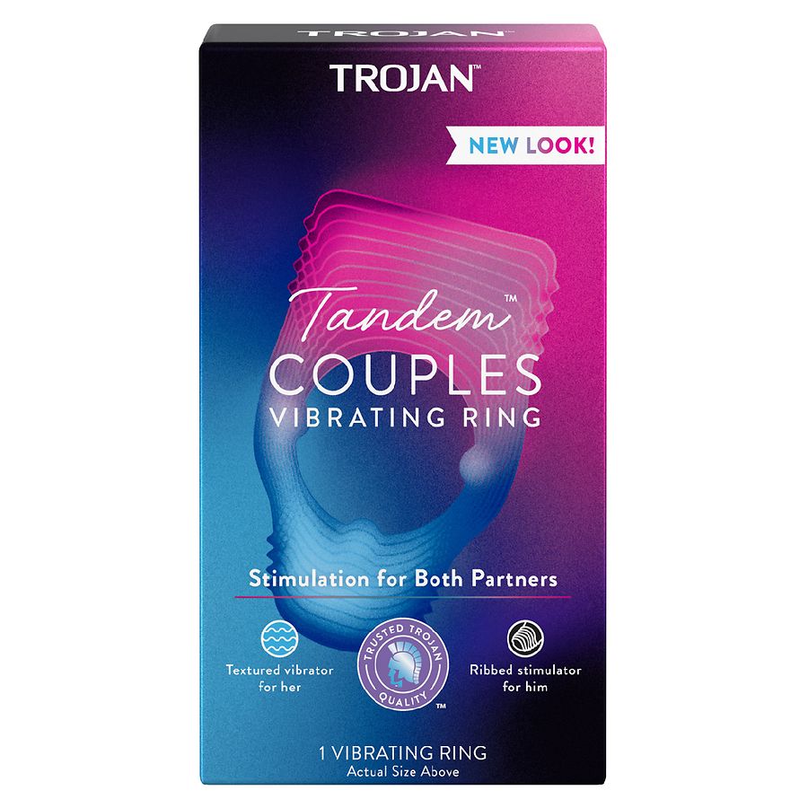 Trojan vibrations tandem couples vibrating ring