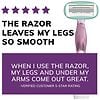 BIC Women's Disposable Razors With 360° Moisture Strip, With 5 Blades-4