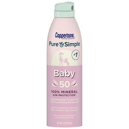 Coppertone Pure & Simple Baby Sunscreen Spray