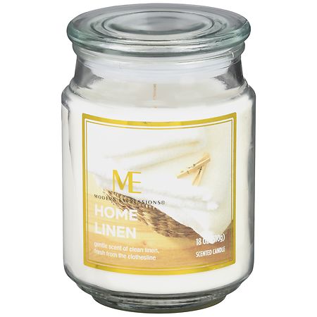 Modern Expressions Scented Candle Home Linen