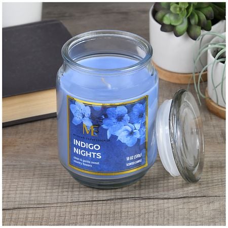 Modern Expressions Woodwick Fragranced Candle Indigo Waves