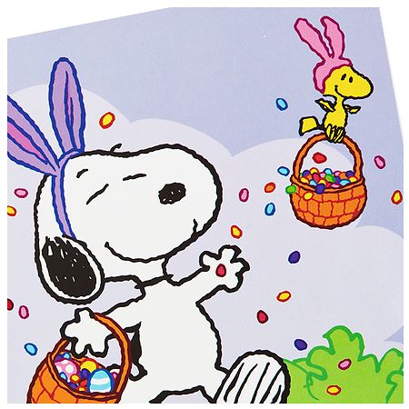 New Easter Peanuts Snoopy & Woodstock Nesting Food Storage