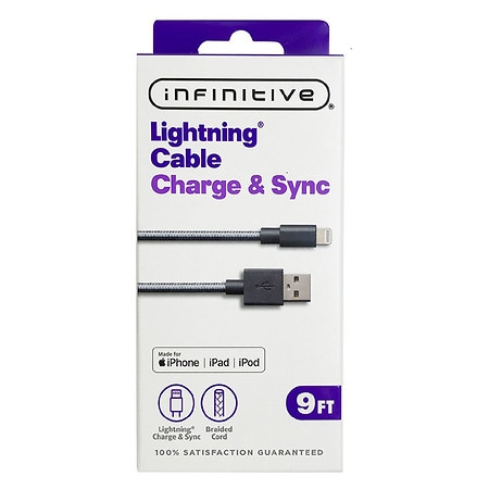 Infinitive Lightning Cable 9 ft