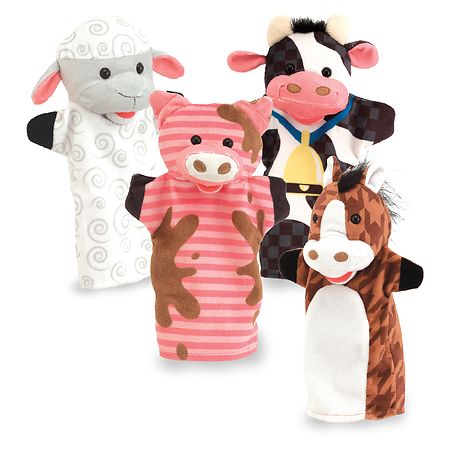 Best Farm Friends 2 Finger Puppets