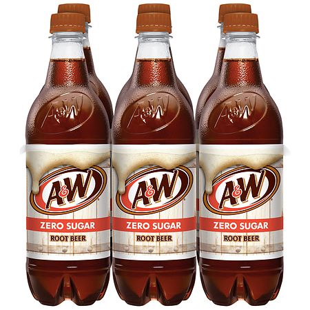 A&W Diet Root Beer Soda