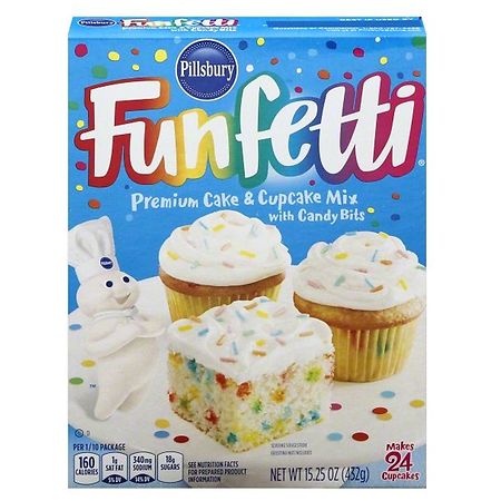 Pillsbury Funfetti Premium Cake & Cupcake Mix