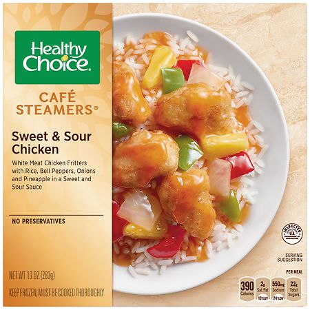 Healthy Choice Cafe Steamers Sweet & Sour Chicken