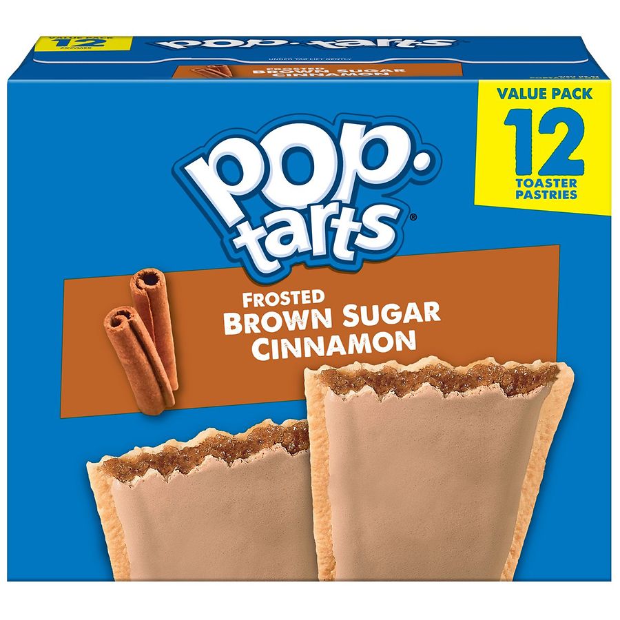 Pop Tarts Toaster Pastries Frosted Brown Sugar Cinnamon