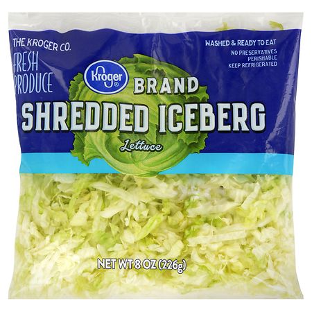 Kroger Shredded Iceberg Lettuce - 8.0 oz